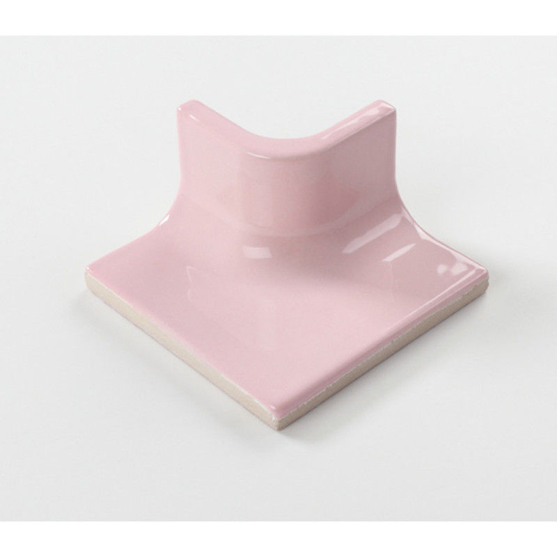 홈 장식 허리 - 라인 세라믹 테두리 타일 핑크 색상