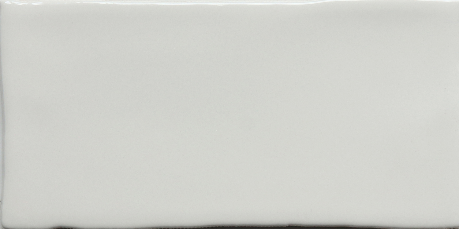 광동 75x150mm 순수한 흰색 물결 모양 가장자리 세라믹 지하철 벽 타일 욕실 주방 거실 커피 숍 레스토랑 장식